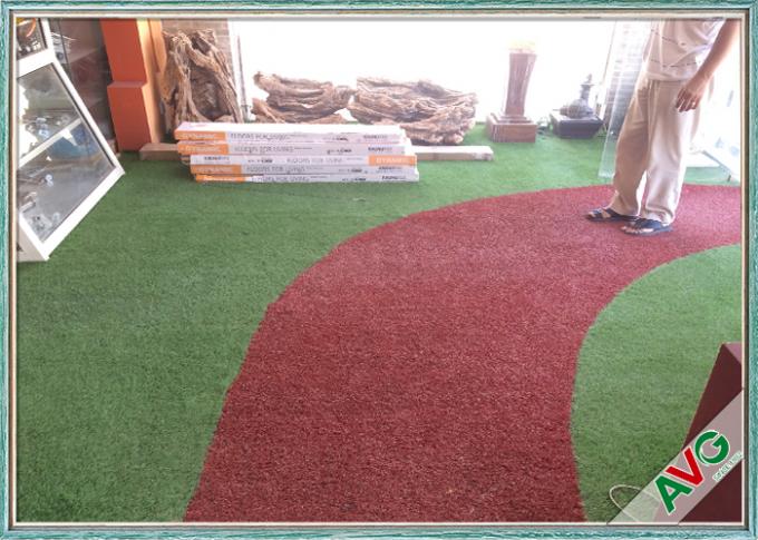 Garden Outdoor Synthetic Turf / Artificial Grass 9600 Dtex For House Decoration 0