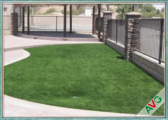 35 MM Tall Landscaping Artificial Grass / Residential Artificial Grass 6800 Dtex 1