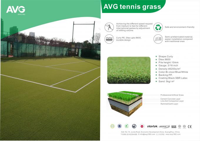 Artificial Fake Synthetic Grass Turf Carpet For Padel Tennis Court 1