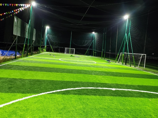 China High Density 55mm Football Artificial Turf With Shock Pad supplier