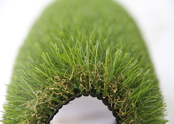 China 35MM Natural Looking Garden Outdoor Artificial Turf  For Lawns / Children Playground supplier