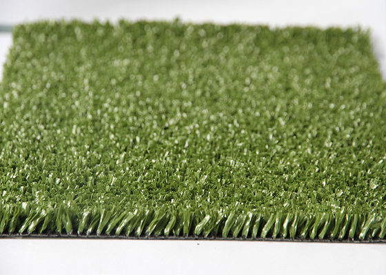 China Healthy Residential Tennis Court Fake Grass Carpet SBR Latex PU Backing supplier