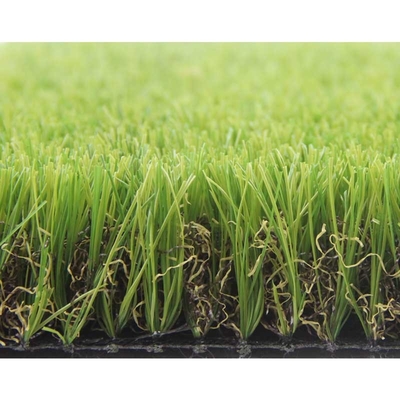 China Green Color Natural Garden Artificial Grass Carpet Lead Free supplier