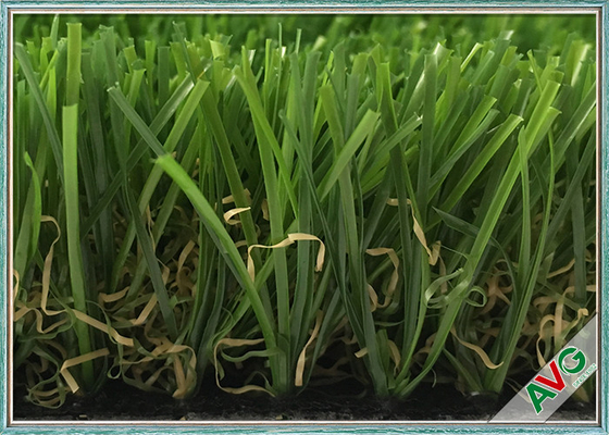 China AVG Outdoor Artificial Turf Decorative Grasses With 35 MM Height Green Color supplier