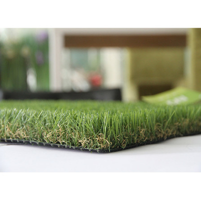 China Wide Wavy Matte Fake Garden Grass For Football Fields supplier