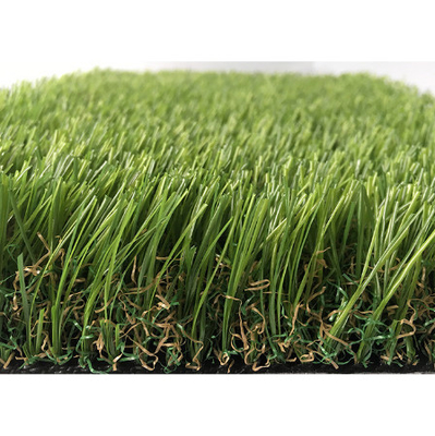 China Curved Wire Garden Artificial Grass Lead Free Environment Friendly supplier