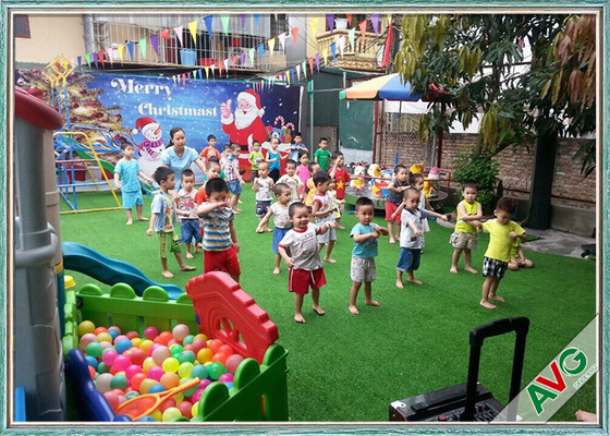 China ISO / SGS Qualified Artificial Grass For Children Friendly Playground Turf supplier