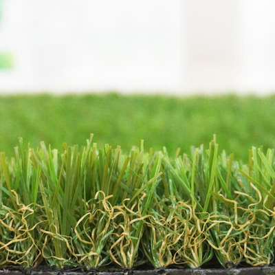 China PP Leno Backing Green Tennis Synthetic Grass Roll For Garden supplier