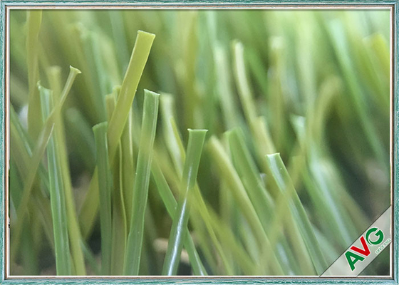 China Anti - Wear Landscaping Artificial Grass With Field Green / Apple Green Color supplier