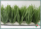 Olive Shape Football Field Soccer Artificial Grass Anti UV 2 / 4 / 5m Roll Width supplier