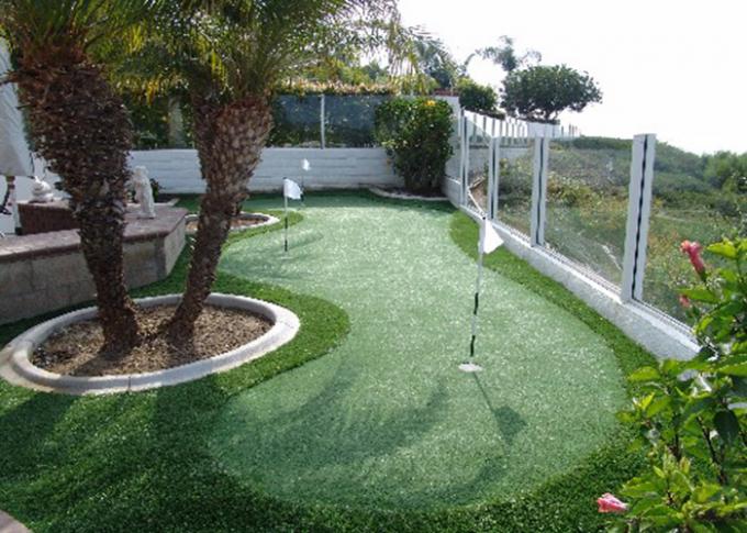 Home Decorative Residential Artificial Grass Outdoor With High UV Stability 0