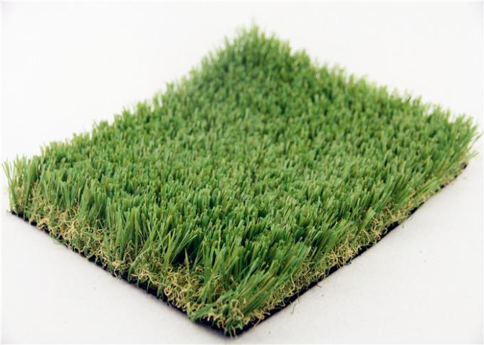 Garden Artificial Grass Synthetic Turf , Fake Garden Grass For City Greening 0