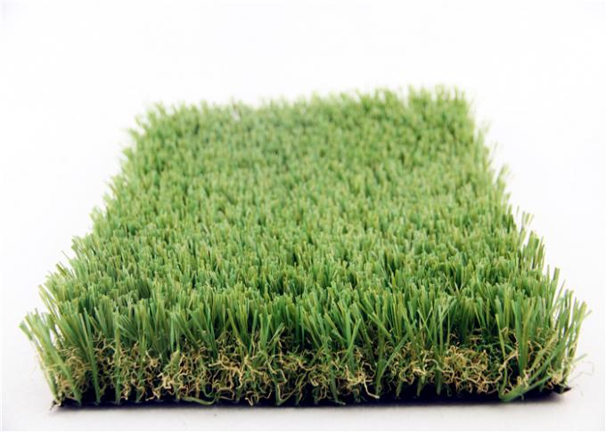 Green Recyclable Garden Artificial Grass For Decoration , Home Artificial Turf 0
