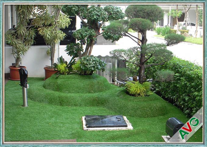 UV Resistant Gardens Landscaping Artificial Grass / Artificial Turf 35 mm Pile Height 0