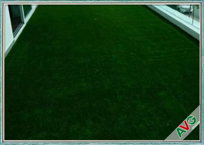 PE Yarn Commercial Outdoor Artificial Grass Non - infill Need For Outdoor Landscape 0