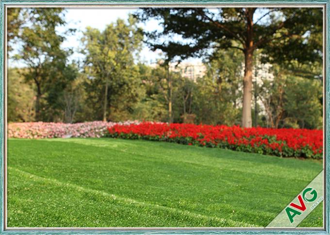 Residential / Commercial Landscaping Pet Artificial Turf With Monofil PE Curly PPE Materal 0