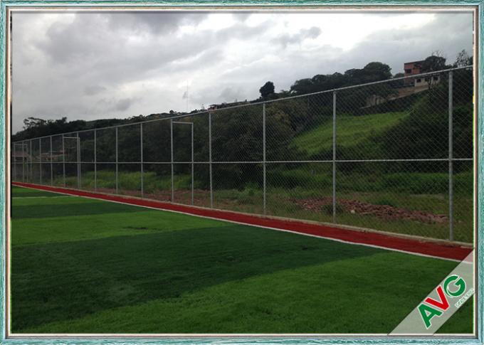50 mm SGS Artificial Grass For Football Field / Soccer Field With Natural Feeling 0