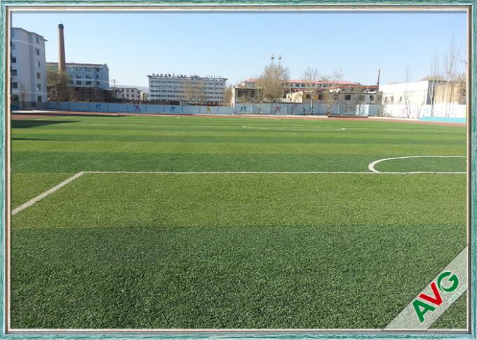 High Density Indoor / Outdoor Soccer Football Field Artificial Grass Carpet 0
