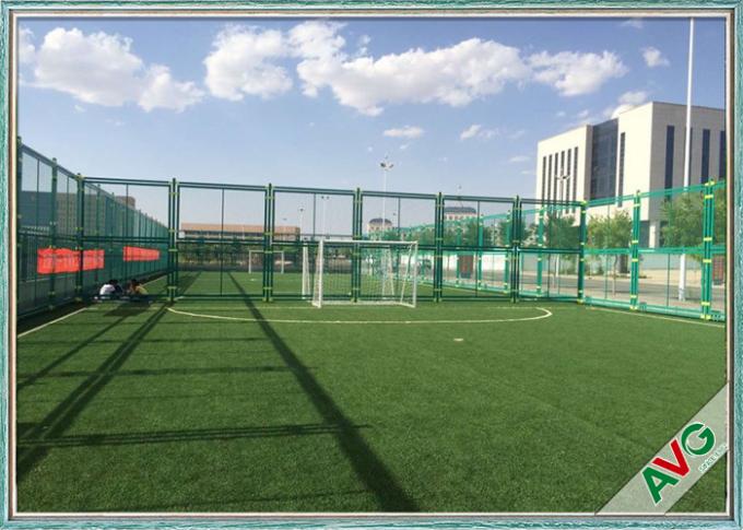 Environmentally Friendly Soccer Artificial Grass Monofilament PE Material 0