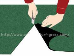 latest company news about How to install garden artificial grass？  6