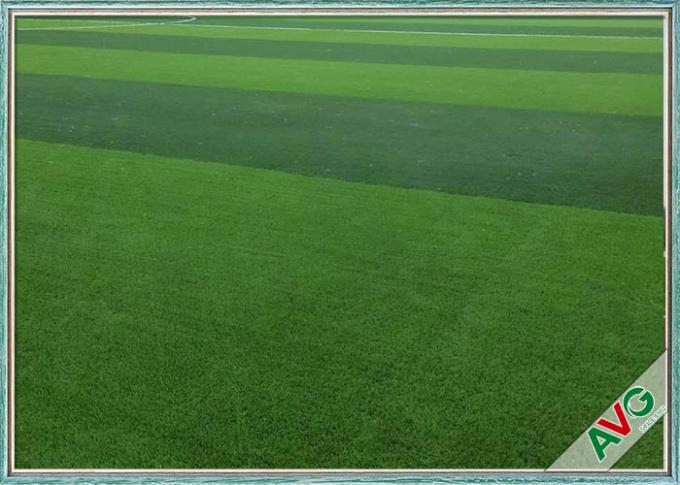 High Rebound Resilience Football Artificial Grass With PP + NET Backing 0