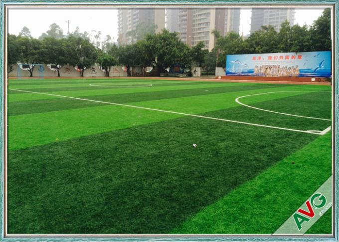 Monofilament PE Football Artificial Turf Anti - UV Soccer Synthetic Grass 0