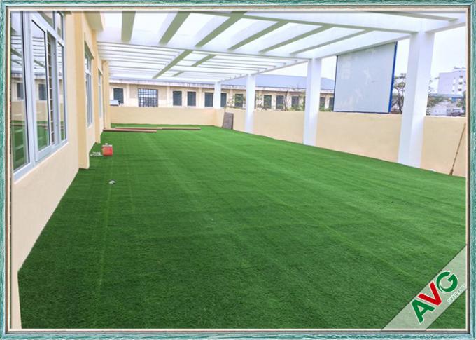 35mm Economy Landscaping Artificial Grass For Indoor / Outdoor Garden Area 0