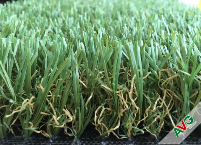 Heavy Metal Free Multicolor PE Soft and Natural Looking Grass 9000Dtex 20-50 pile height 1