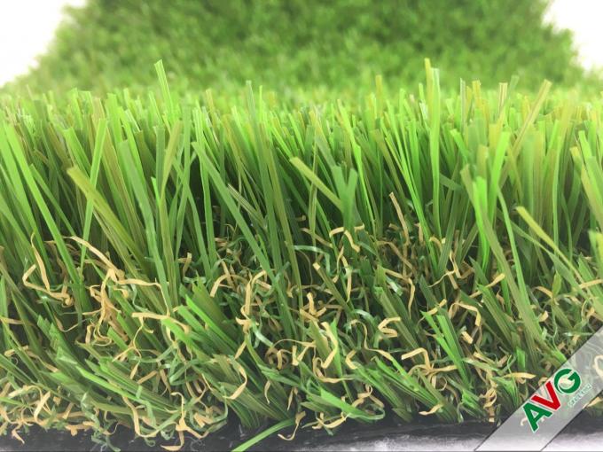 High Weather resistance Outdoor Artificial Grass / Synthetic Grass Carpet 0