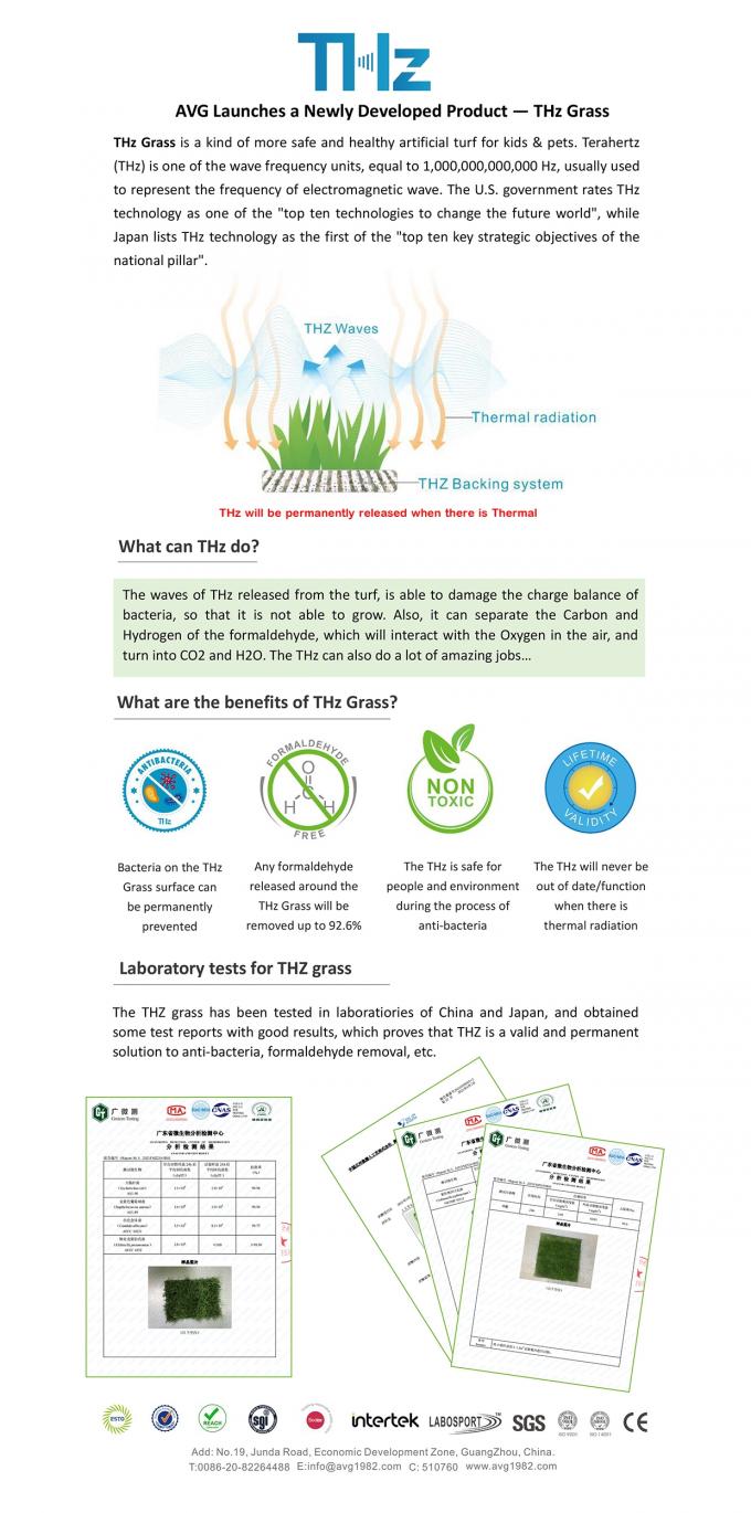 Artificial Grass Garden 35cm Synthetic Grass Yarn For Garden Lawn Artificial Grass 3
