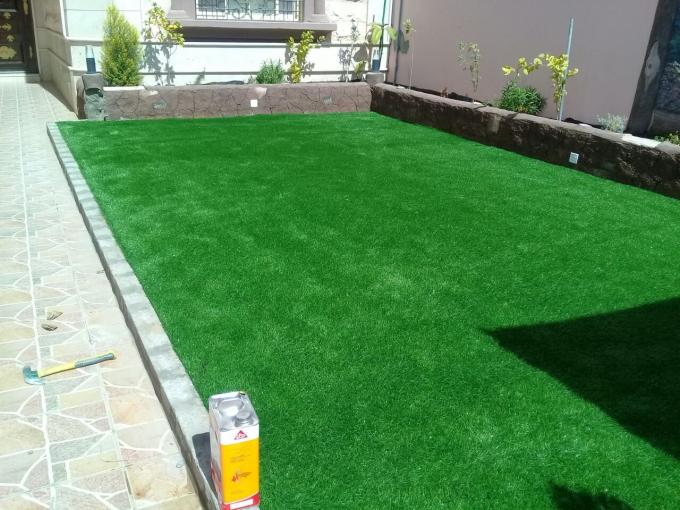 High Density 35mm Artificial Turf Grass For Garden 18900 Stitches /M2 0