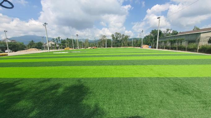 Brasion Resistant 45mm Synthetic Football Grass Fake Soccer Turf Carpet 0