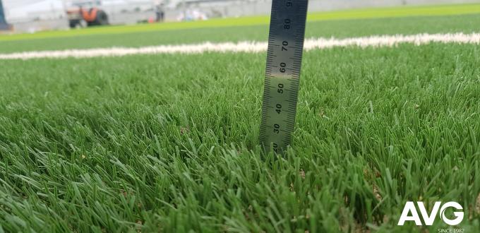 High Density 60mm Artificial Grass Infill Synthetic Turf For Football 0