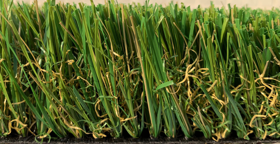 China Natural Lawn Garden Artificial Grass Mat 40MM 17400 Dtex supplier