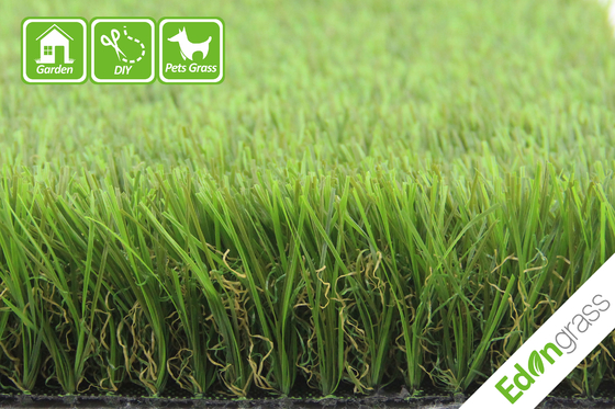 China Grass floor for garden landscape grass artificial 35MM colored artificial grass supplier