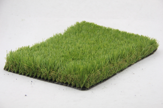 China Curved Wire Artificial Landscape Turf 35mm For Garden supplier