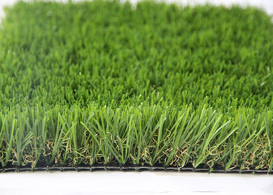 China 35MM Natural Looking Outdoor Artificial Grass For Gardens , Outdoor Synthetic Turf supplier
