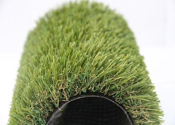 China Anti-Slip Indoor Home Artificial Grass Fake Turf Green / Olive Green Color supplier