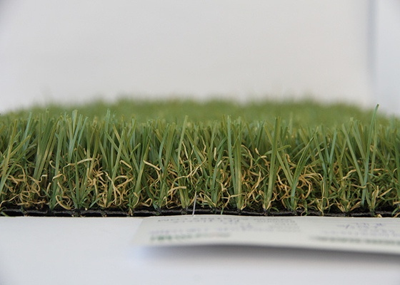 China Thick Soft Indoor Artificial Grass For Landscaping Rubber Granules Grass supplier