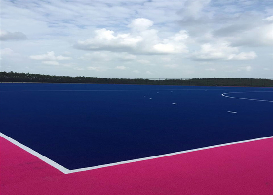 China Artificial Hockey Turf , Artificial Sports Grass Ron Filling Fire Resistant supplier
