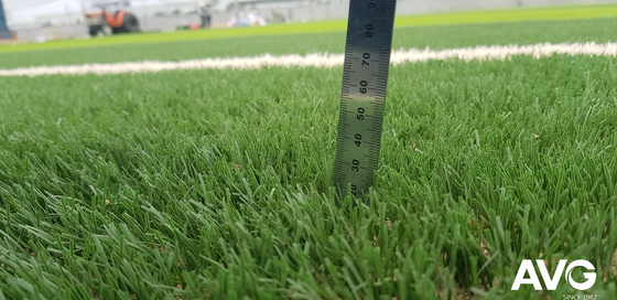 China High Density 60mm Artificial Grass Infill Synthetic Turf For Football supplier