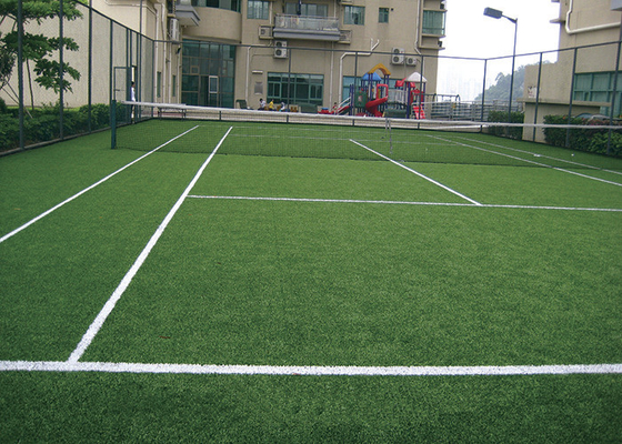 China Stand Straight Rebound Tennis Synthetic Grass , Tennis Court Artificial Turf supplier