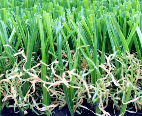 China Field / Olive Green Playground Artificial Turf False Grass Lawns Anti-UV supplier
