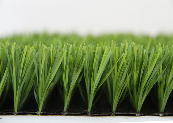 China Custom Artificial Football Turf  False Grass Carpet 20m - 25m Roll Length supplier