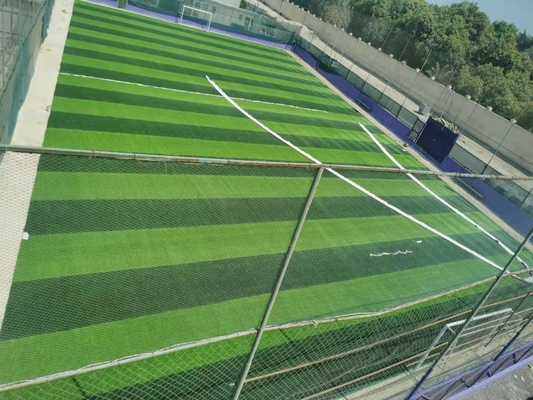 China AVG Turf 50mm Football Artificial Grass lawn For Soccer Fields supplier