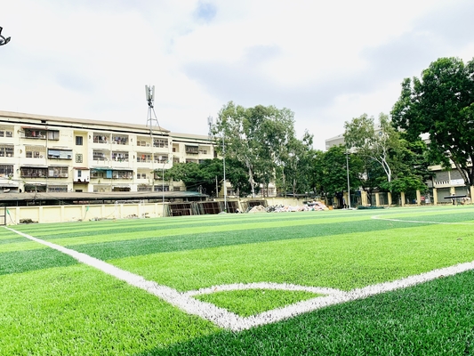 China 65mm Cesped Artificial Grass Football Turf Synthet Turf Soccer Synthetic Carpet Grass supplier