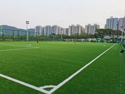 China Profession Cesped Artificial Grass Football Turf With Factory Price 55mm supplier