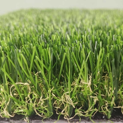 China 9300 Detex Garden Artificial Grass Straight Wire Color Shade Combination supplier