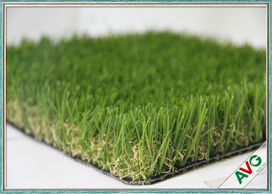 China Multi - Function Outdoor Artificial Grass For Kindergarten / Garden Decoration supplier