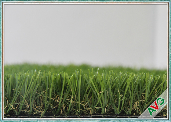China Perfect Skin Protection Outdoor Fake Grass Carpet For Garden / Landscaping supplier